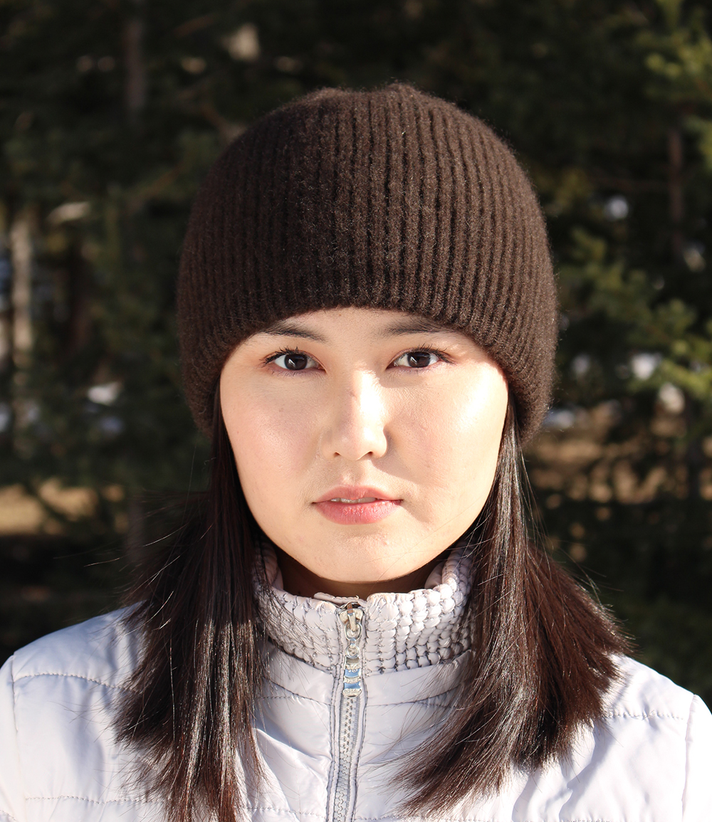 best warm beanie for women, yak wool beanie hat for winter cold weather