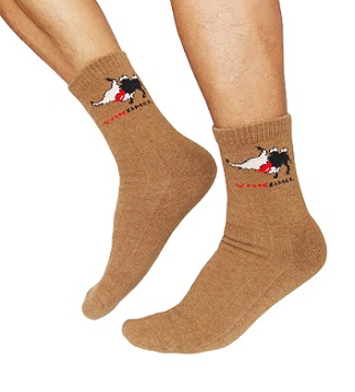 super warm camel wool socks for hiking