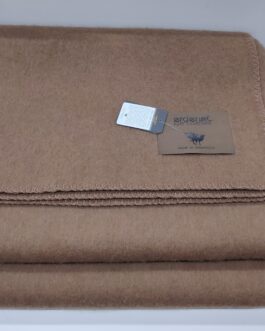 Camel wool blanket 200x145cm (78x57in)