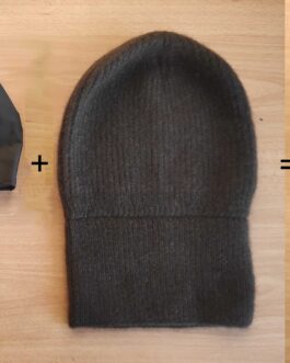 Thick yak wool beanie hat for winter (-35C/-31F), unisex WIND PROOF