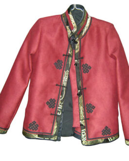 Sleeveless jacket, silk(women)