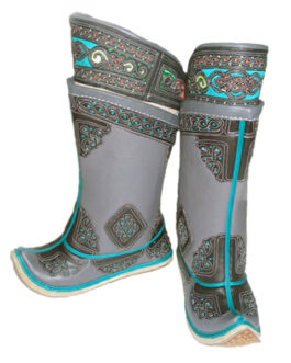 Mongolian boots (grey)