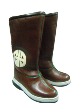 Mongolian buriad ethic boots (brown)