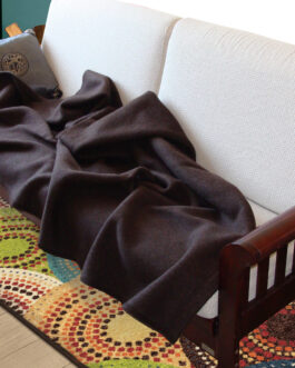 yak wool blanket (BROWN)