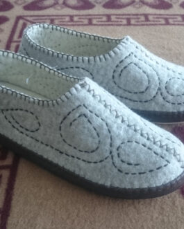felt slippers Ankle Brownish/Grey