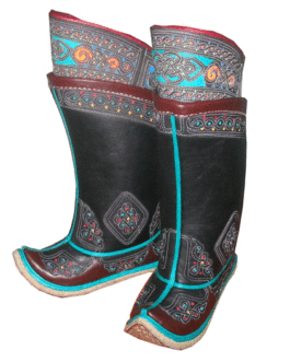 Mongolian boots (black)